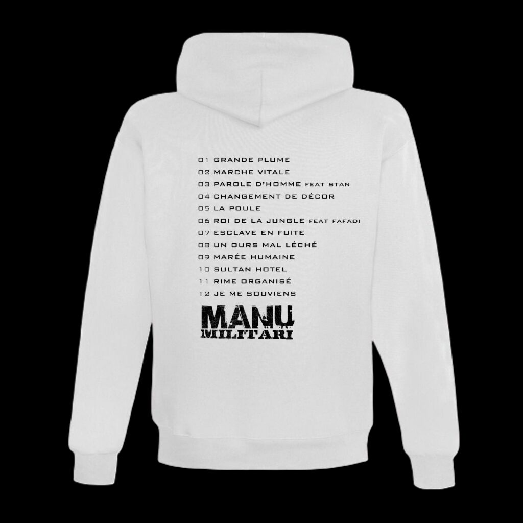 Hoodie "Marée Humaine"
