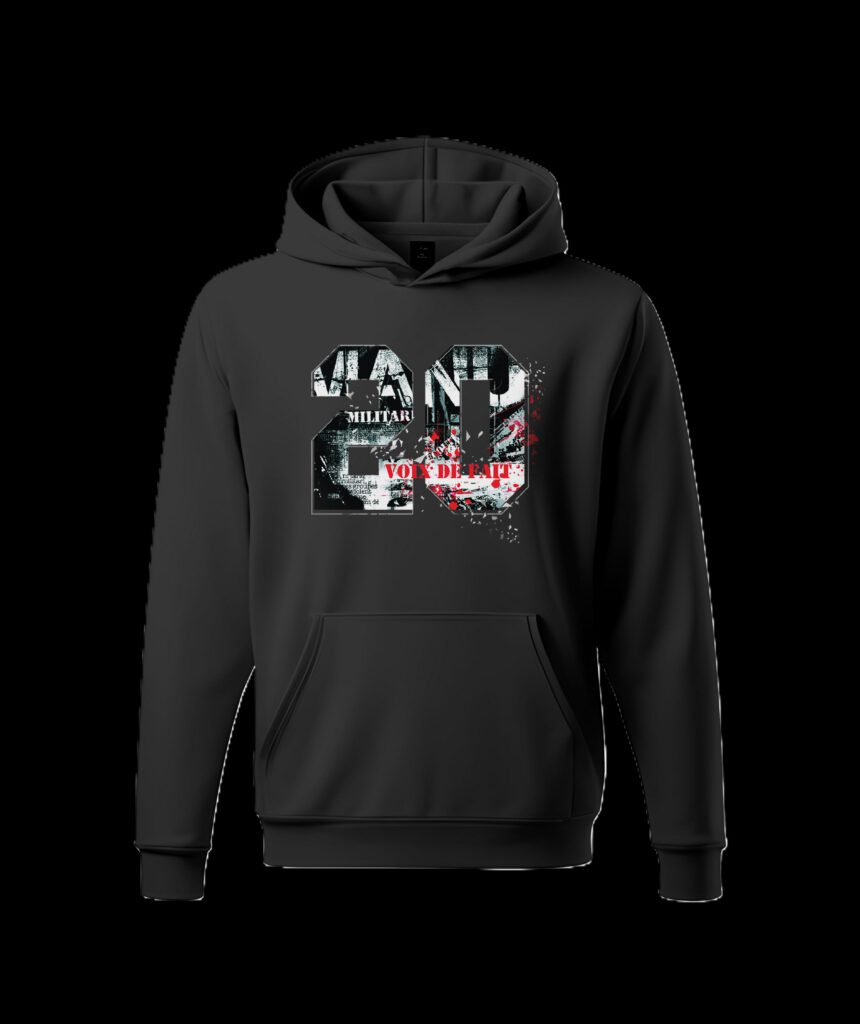 Hoodie "Voix de Fait"